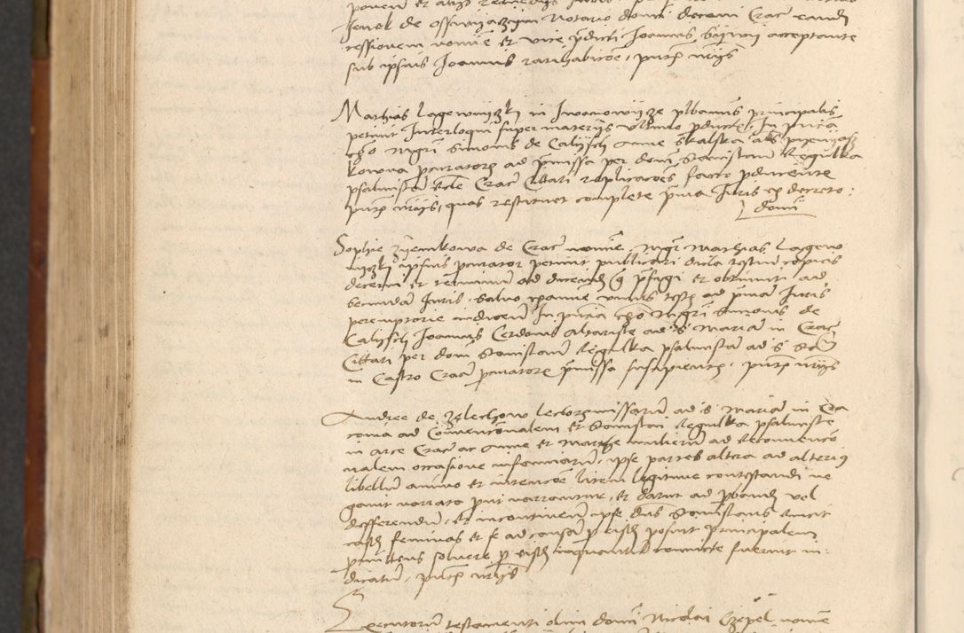 Zdjęcie nr 693 dla obiektu archiwalnego: In nomine Domini. Amen. Sub anno eiusdem Domini millesimo quingentesimo vigesimo, indicione octava, pontificatus sanctissimi in Christo patris et domini nostri domini Leonis divina providencia pape decimi moderni anno ad 19 Marcii durante septimo, acta actorum coram venerabili viro domino Thoma Rosznowski canonico et officiali generali Cracoviensi felicibus, sideribus continuantur atque exordium capiunt et Dii faveant ceptis
