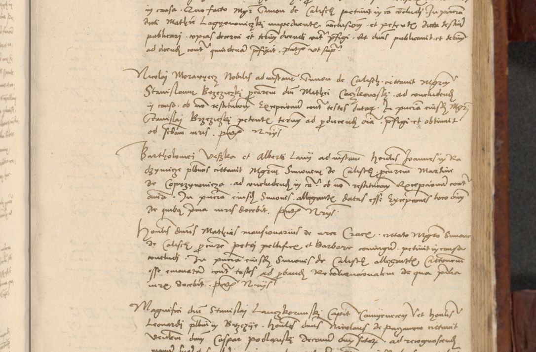 Zdjęcie nr 686 dla obiektu archiwalnego: In nomine Domini. Amen. Sub anno eiusdem Domini millesimo quingentesimo vigesimo, indicione octava, pontificatus sanctissimi in Christo patris et domini nostri domini Leonis divina providencia pape decimi moderni anno ad 19 Marcii durante septimo, acta actorum coram venerabili viro domino Thoma Rosznowski canonico et officiali generali Cracoviensi felicibus, sideribus continuantur atque exordium capiunt et Dii faveant ceptis