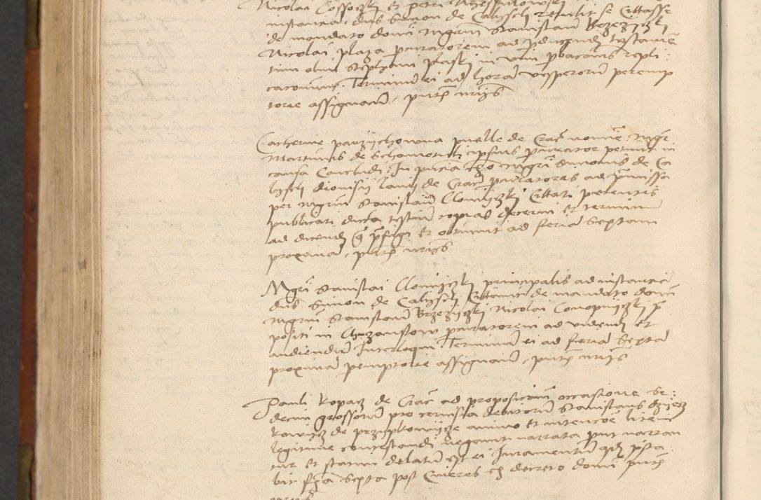 Zdjęcie nr 679 dla obiektu archiwalnego: In nomine Domini. Amen. Sub anno eiusdem Domini millesimo quingentesimo vigesimo, indicione octava, pontificatus sanctissimi in Christo patris et domini nostri domini Leonis divina providencia pape decimi moderni anno ad 19 Marcii durante septimo, acta actorum coram venerabili viro domino Thoma Rosznowski canonico et officiali generali Cracoviensi felicibus, sideribus continuantur atque exordium capiunt et Dii faveant ceptis