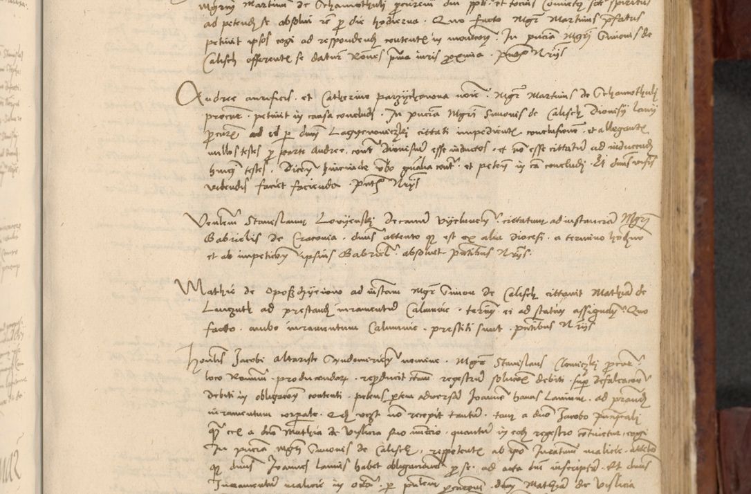 Zdjęcie nr 684 dla obiektu archiwalnego: In nomine Domini. Amen. Sub anno eiusdem Domini millesimo quingentesimo vigesimo, indicione octava, pontificatus sanctissimi in Christo patris et domini nostri domini Leonis divina providencia pape decimi moderni anno ad 19 Marcii durante septimo, acta actorum coram venerabili viro domino Thoma Rosznowski canonico et officiali generali Cracoviensi felicibus, sideribus continuantur atque exordium capiunt et Dii faveant ceptis