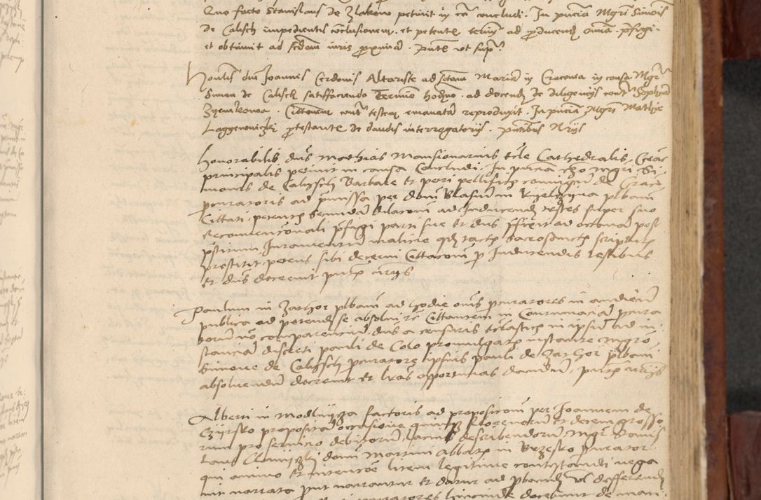 Zdjęcie nr 680 dla obiektu archiwalnego: In nomine Domini. Amen. Sub anno eiusdem Domini millesimo quingentesimo vigesimo, indicione octava, pontificatus sanctissimi in Christo patris et domini nostri domini Leonis divina providencia pape decimi moderni anno ad 19 Marcii durante septimo, acta actorum coram venerabili viro domino Thoma Rosznowski canonico et officiali generali Cracoviensi felicibus, sideribus continuantur atque exordium capiunt et Dii faveant ceptis