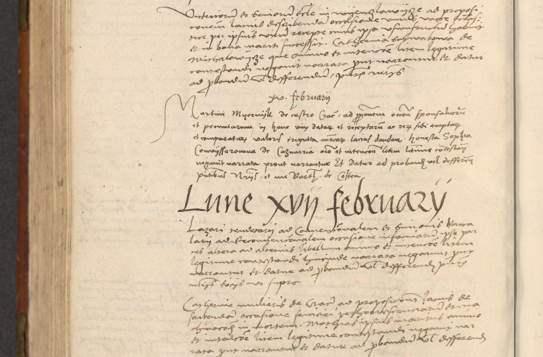 Zdjęcie nr 671 dla obiektu archiwalnego: In nomine Domini. Amen. Sub anno eiusdem Domini millesimo quingentesimo vigesimo, indicione octava, pontificatus sanctissimi in Christo patris et domini nostri domini Leonis divina providencia pape decimi moderni anno ad 19 Marcii durante septimo, acta actorum coram venerabili viro domino Thoma Rosznowski canonico et officiali generali Cracoviensi felicibus, sideribus continuantur atque exordium capiunt et Dii faveant ceptis