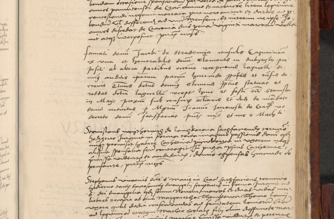 Zdjęcie nr 670 dla obiektu archiwalnego: In nomine Domini. Amen. Sub anno eiusdem Domini millesimo quingentesimo vigesimo, indicione octava, pontificatus sanctissimi in Christo patris et domini nostri domini Leonis divina providencia pape decimi moderni anno ad 19 Marcii durante septimo, acta actorum coram venerabili viro domino Thoma Rosznowski canonico et officiali generali Cracoviensi felicibus, sideribus continuantur atque exordium capiunt et Dii faveant ceptis