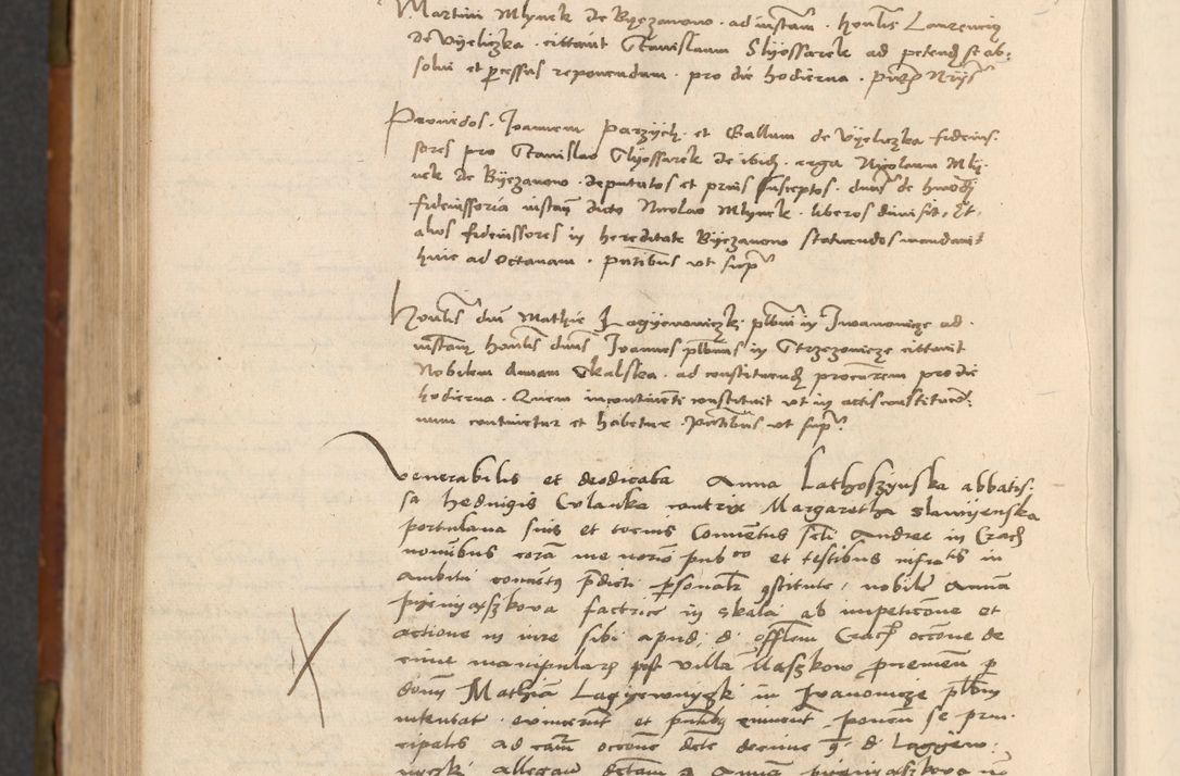 Zdjęcie nr 663 dla obiektu archiwalnego: In nomine Domini. Amen. Sub anno eiusdem Domini millesimo quingentesimo vigesimo, indicione octava, pontificatus sanctissimi in Christo patris et domini nostri domini Leonis divina providencia pape decimi moderni anno ad 19 Marcii durante septimo, acta actorum coram venerabili viro domino Thoma Rosznowski canonico et officiali generali Cracoviensi felicibus, sideribus continuantur atque exordium capiunt et Dii faveant ceptis