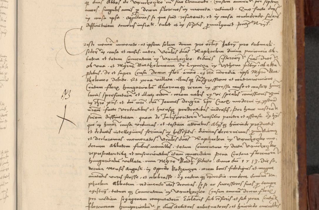 Zdjęcie nr 660 dla obiektu archiwalnego: In nomine Domini. Amen. Sub anno eiusdem Domini millesimo quingentesimo vigesimo, indicione octava, pontificatus sanctissimi in Christo patris et domini nostri domini Leonis divina providencia pape decimi moderni anno ad 19 Marcii durante septimo, acta actorum coram venerabili viro domino Thoma Rosznowski canonico et officiali generali Cracoviensi felicibus, sideribus continuantur atque exordium capiunt et Dii faveant ceptis