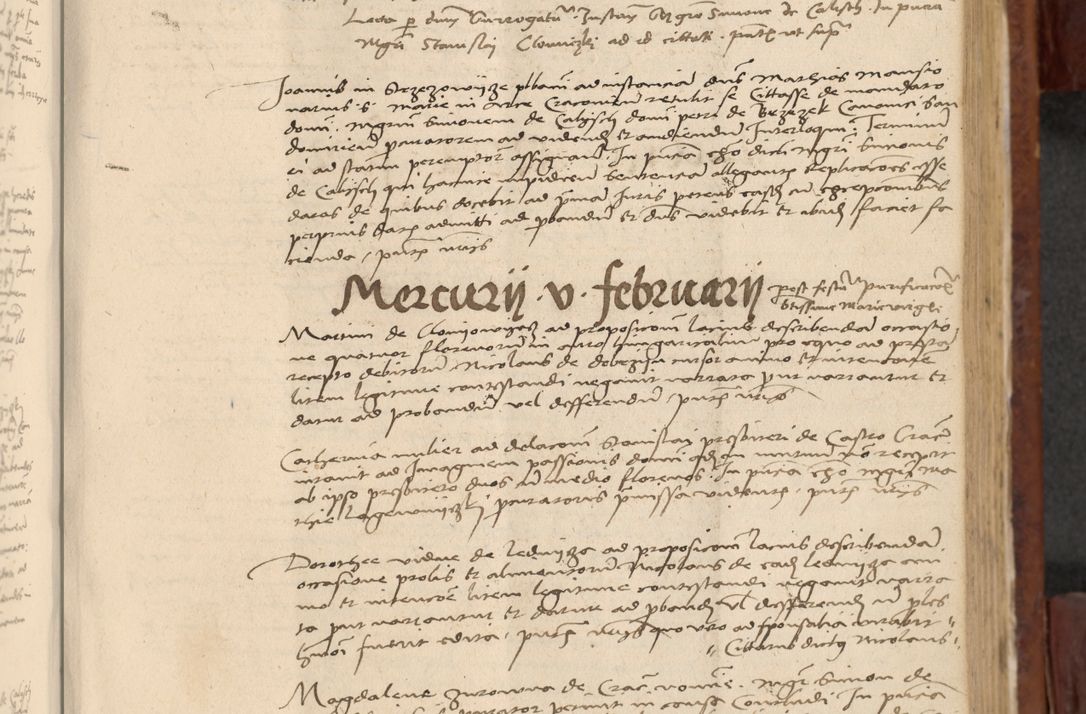Zdjęcie nr 658 dla obiektu archiwalnego: In nomine Domini. Amen. Sub anno eiusdem Domini millesimo quingentesimo vigesimo, indicione octava, pontificatus sanctissimi in Christo patris et domini nostri domini Leonis divina providencia pape decimi moderni anno ad 19 Marcii durante septimo, acta actorum coram venerabili viro domino Thoma Rosznowski canonico et officiali generali Cracoviensi felicibus, sideribus continuantur atque exordium capiunt et Dii faveant ceptis
