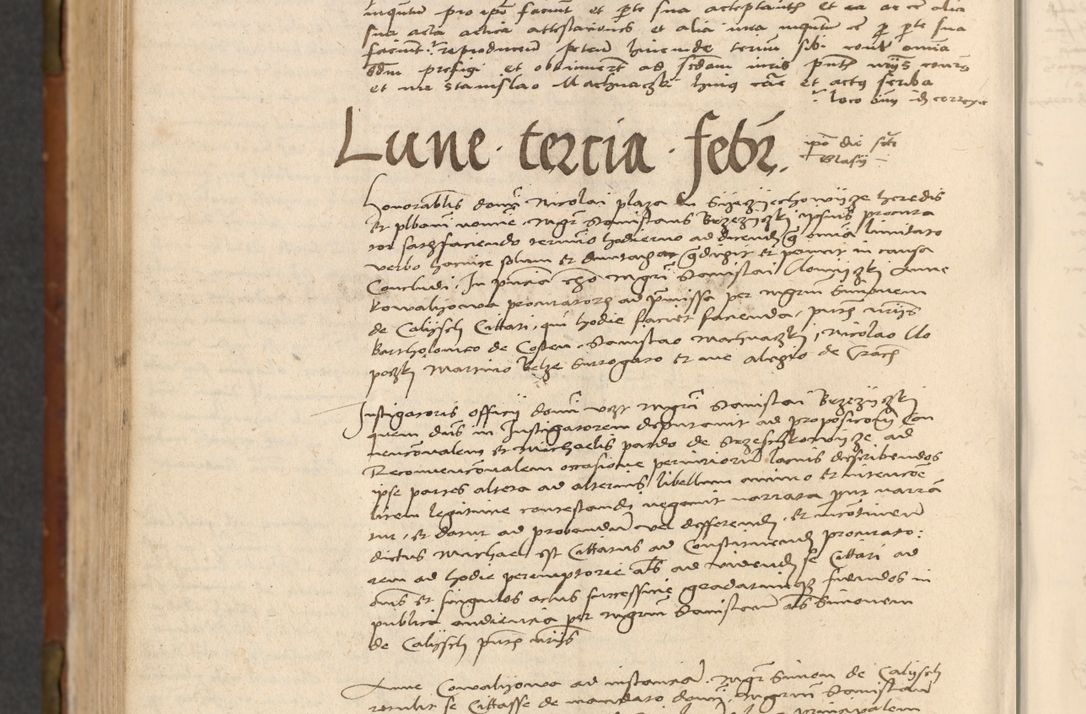 Zdjęcie nr 657 dla obiektu archiwalnego: In nomine Domini. Amen. Sub anno eiusdem Domini millesimo quingentesimo vigesimo, indicione octava, pontificatus sanctissimi in Christo patris et domini nostri domini Leonis divina providencia pape decimi moderni anno ad 19 Marcii durante septimo, acta actorum coram venerabili viro domino Thoma Rosznowski canonico et officiali generali Cracoviensi felicibus, sideribus continuantur atque exordium capiunt et Dii faveant ceptis