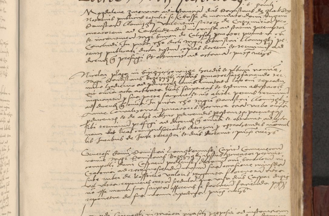 Zdjęcie nr 652 dla obiektu archiwalnego: In nomine Domini. Amen. Sub anno eiusdem Domini millesimo quingentesimo vigesimo, indicione octava, pontificatus sanctissimi in Christo patris et domini nostri domini Leonis divina providencia pape decimi moderni anno ad 19 Marcii durante septimo, acta actorum coram venerabili viro domino Thoma Rosznowski canonico et officiali generali Cracoviensi felicibus, sideribus continuantur atque exordium capiunt et Dii faveant ceptis