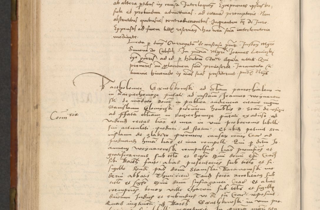 Zdjęcie nr 651 dla obiektu archiwalnego: In nomine Domini. Amen. Sub anno eiusdem Domini millesimo quingentesimo vigesimo, indicione octava, pontificatus sanctissimi in Christo patris et domini nostri domini Leonis divina providencia pape decimi moderni anno ad 19 Marcii durante septimo, acta actorum coram venerabili viro domino Thoma Rosznowski canonico et officiali generali Cracoviensi felicibus, sideribus continuantur atque exordium capiunt et Dii faveant ceptis