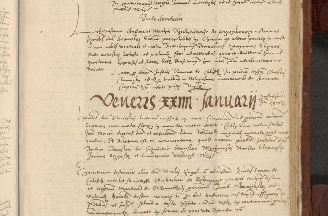 Zdjęcie nr 650 dla obiektu archiwalnego: In nomine Domini. Amen. Sub anno eiusdem Domini millesimo quingentesimo vigesimo, indicione octava, pontificatus sanctissimi in Christo patris et domini nostri domini Leonis divina providencia pape decimi moderni anno ad 19 Marcii durante septimo, acta actorum coram venerabili viro domino Thoma Rosznowski canonico et officiali generali Cracoviensi felicibus, sideribus continuantur atque exordium capiunt et Dii faveant ceptis