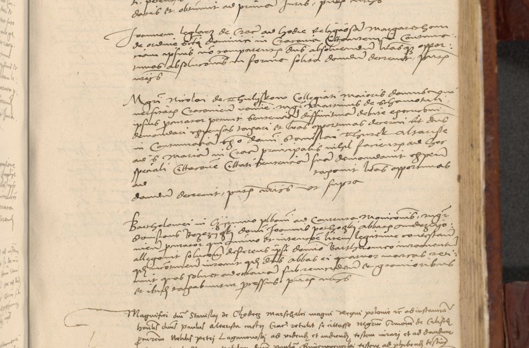 Zdjęcie nr 642 dla obiektu archiwalnego: In nomine Domini. Amen. Sub anno eiusdem Domini millesimo quingentesimo vigesimo, indicione octava, pontificatus sanctissimi in Christo patris et domini nostri domini Leonis divina providencia pape decimi moderni anno ad 19 Marcii durante septimo, acta actorum coram venerabili viro domino Thoma Rosznowski canonico et officiali generali Cracoviensi felicibus, sideribus continuantur atque exordium capiunt et Dii faveant ceptis