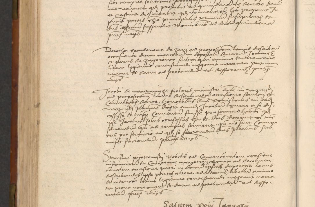 Zdjęcie nr 645 dla obiektu archiwalnego: In nomine Domini. Amen. Sub anno eiusdem Domini millesimo quingentesimo vigesimo, indicione octava, pontificatus sanctissimi in Christo patris et domini nostri domini Leonis divina providencia pape decimi moderni anno ad 19 Marcii durante septimo, acta actorum coram venerabili viro domino Thoma Rosznowski canonico et officiali generali Cracoviensi felicibus, sideribus continuantur atque exordium capiunt et Dii faveant ceptis