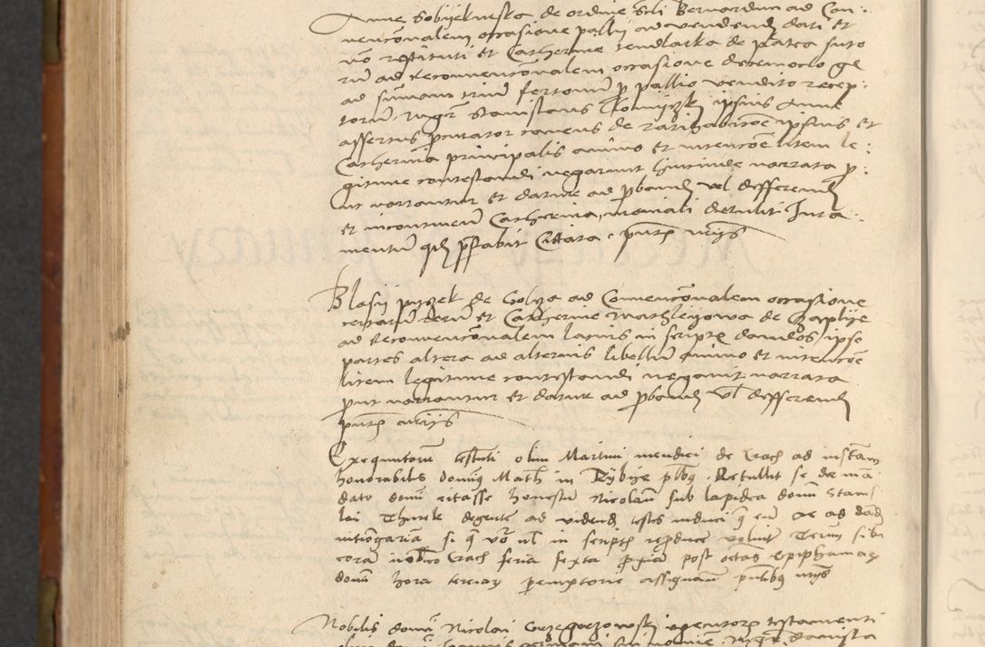 Zdjęcie nr 641 dla obiektu archiwalnego: In nomine Domini. Amen. Sub anno eiusdem Domini millesimo quingentesimo vigesimo, indicione octava, pontificatus sanctissimi in Christo patris et domini nostri domini Leonis divina providencia pape decimi moderni anno ad 19 Marcii durante septimo, acta actorum coram venerabili viro domino Thoma Rosznowski canonico et officiali generali Cracoviensi felicibus, sideribus continuantur atque exordium capiunt et Dii faveant ceptis