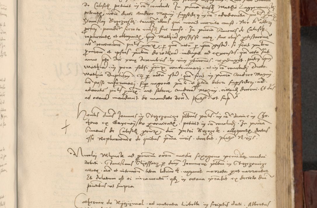 Zdjęcie nr 638 dla obiektu archiwalnego: In nomine Domini. Amen. Sub anno eiusdem Domini millesimo quingentesimo vigesimo, indicione octava, pontificatus sanctissimi in Christo patris et domini nostri domini Leonis divina providencia pape decimi moderni anno ad 19 Marcii durante septimo, acta actorum coram venerabili viro domino Thoma Rosznowski canonico et officiali generali Cracoviensi felicibus, sideribus continuantur atque exordium capiunt et Dii faveant ceptis