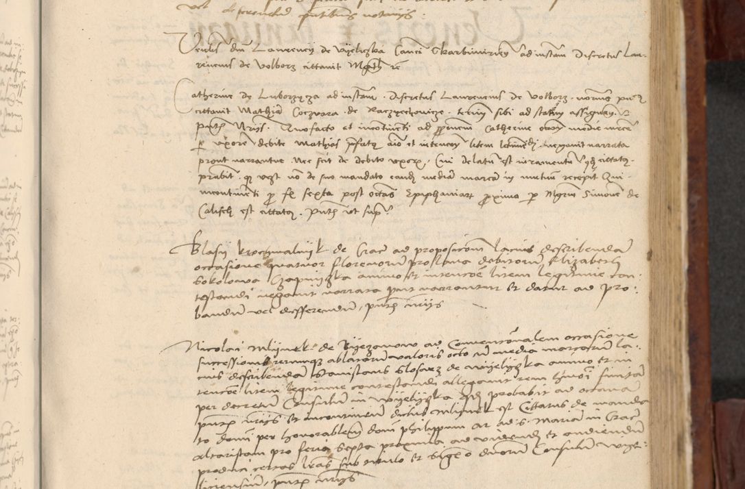 Zdjęcie nr 636 dla obiektu archiwalnego: In nomine Domini. Amen. Sub anno eiusdem Domini millesimo quingentesimo vigesimo, indicione octava, pontificatus sanctissimi in Christo patris et domini nostri domini Leonis divina providencia pape decimi moderni anno ad 19 Marcii durante septimo, acta actorum coram venerabili viro domino Thoma Rosznowski canonico et officiali generali Cracoviensi felicibus, sideribus continuantur atque exordium capiunt et Dii faveant ceptis