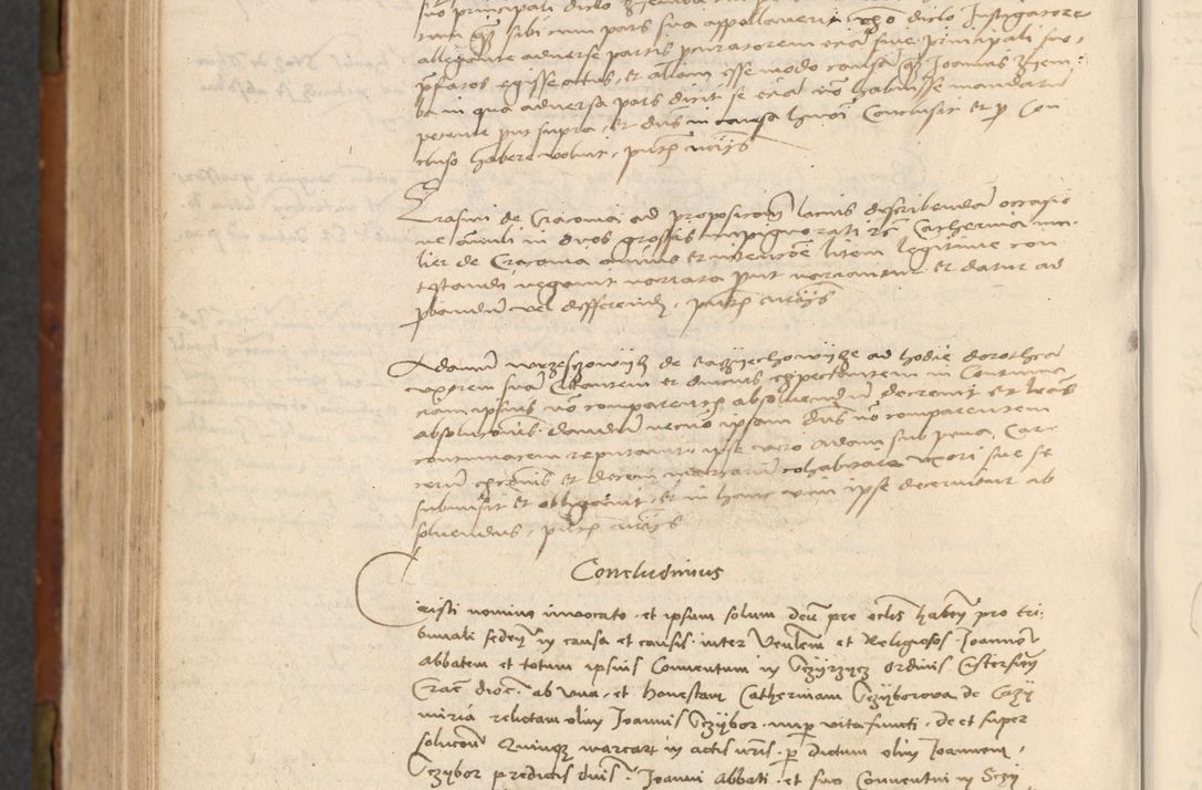 Zdjęcie nr 631 dla obiektu archiwalnego: In nomine Domini. Amen. Sub anno eiusdem Domini millesimo quingentesimo vigesimo, indicione octava, pontificatus sanctissimi in Christo patris et domini nostri domini Leonis divina providencia pape decimi moderni anno ad 19 Marcii durante septimo, acta actorum coram venerabili viro domino Thoma Rosznowski canonico et officiali generali Cracoviensi felicibus, sideribus continuantur atque exordium capiunt et Dii faveant ceptis