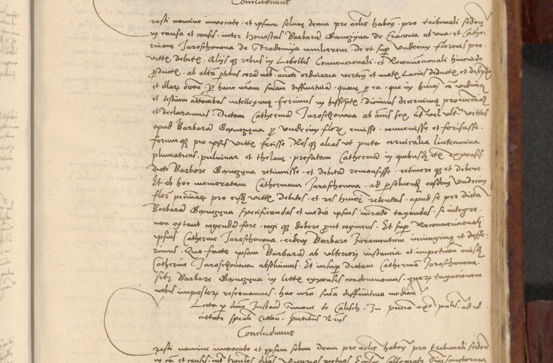 Zdjęcie nr 624 dla obiektu archiwalnego: In nomine Domini. Amen. Sub anno eiusdem Domini millesimo quingentesimo vigesimo, indicione octava, pontificatus sanctissimi in Christo patris et domini nostri domini Leonis divina providencia pape decimi moderni anno ad 19 Marcii durante septimo, acta actorum coram venerabili viro domino Thoma Rosznowski canonico et officiali generali Cracoviensi felicibus, sideribus continuantur atque exordium capiunt et Dii faveant ceptis
