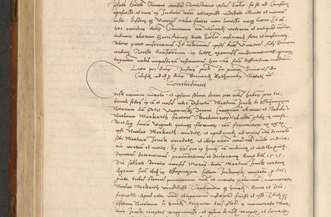 Zdjęcie nr 625 dla obiektu archiwalnego: In nomine Domini. Amen. Sub anno eiusdem Domini millesimo quingentesimo vigesimo, indicione octava, pontificatus sanctissimi in Christo patris et domini nostri domini Leonis divina providencia pape decimi moderni anno ad 19 Marcii durante septimo, acta actorum coram venerabili viro domino Thoma Rosznowski canonico et officiali generali Cracoviensi felicibus, sideribus continuantur atque exordium capiunt et Dii faveant ceptis