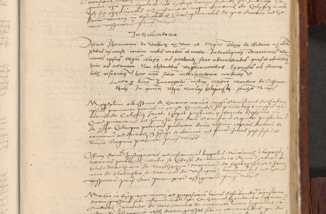 Zdjęcie nr 622 dla obiektu archiwalnego: In nomine Domini. Amen. Sub anno eiusdem Domini millesimo quingentesimo vigesimo, indicione octava, pontificatus sanctissimi in Christo patris et domini nostri domini Leonis divina providencia pape decimi moderni anno ad 19 Marcii durante septimo, acta actorum coram venerabili viro domino Thoma Rosznowski canonico et officiali generali Cracoviensi felicibus, sideribus continuantur atque exordium capiunt et Dii faveant ceptis