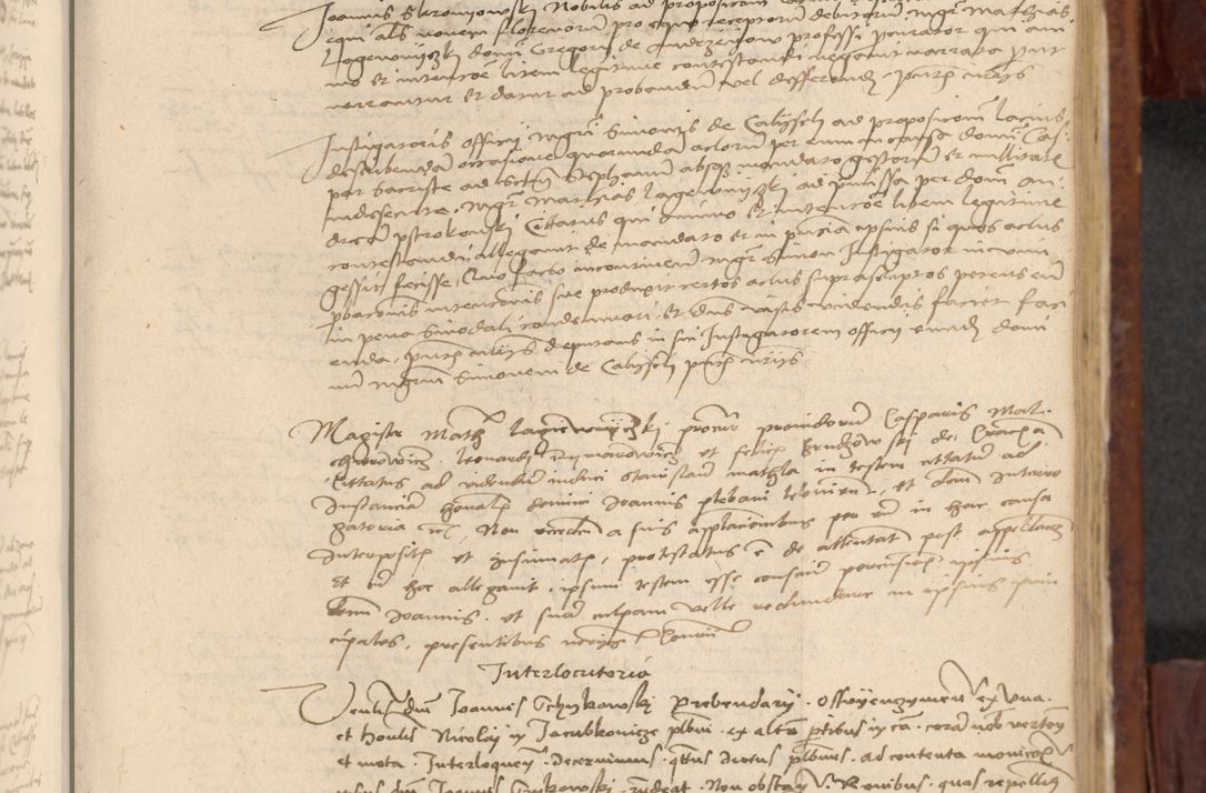 Zdjęcie nr 620 dla obiektu archiwalnego: In nomine Domini. Amen. Sub anno eiusdem Domini millesimo quingentesimo vigesimo, indicione octava, pontificatus sanctissimi in Christo patris et domini nostri domini Leonis divina providencia pape decimi moderni anno ad 19 Marcii durante septimo, acta actorum coram venerabili viro domino Thoma Rosznowski canonico et officiali generali Cracoviensi felicibus, sideribus continuantur atque exordium capiunt et Dii faveant ceptis
