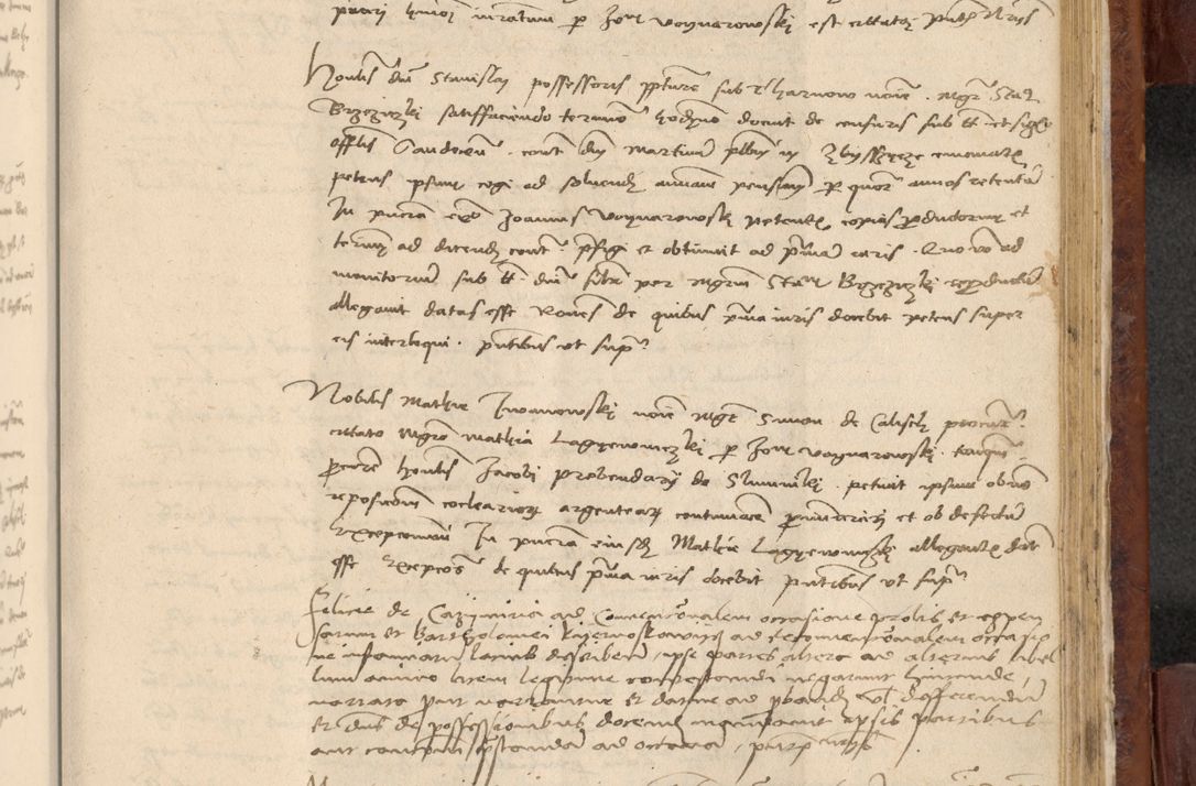 Zdjęcie nr 1008 dla obiektu archiwalnego: In nomine Domini. Amen. Sub anno eiusdem Domini millesimo quingentesimo vigesimo, indicione octava, pontificatus sanctissimi in Christo patris et domini nostri domini Leonis divina providencia pape decimi moderni anno ad 19 Marcii durante septimo, acta actorum coram venerabili viro domino Thoma Rosznowski canonico et officiali generali Cracoviensi felicibus, sideribus continuantur atque exordium capiunt et Dii faveant ceptis