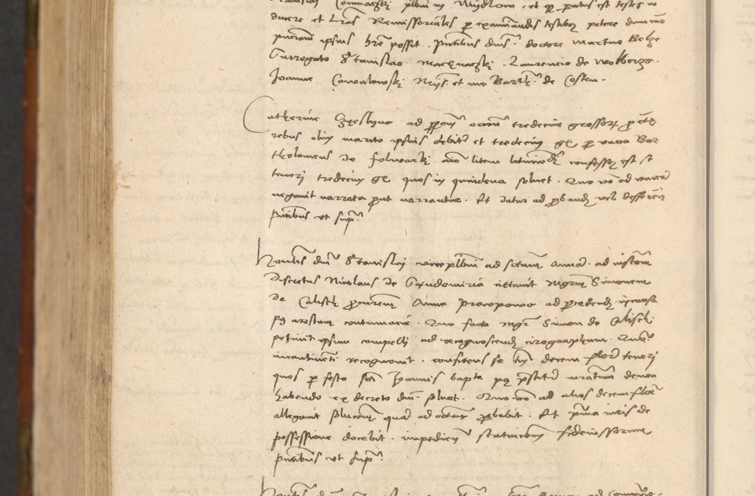 Zdjęcie nr 1007 dla obiektu archiwalnego: In nomine Domini. Amen. Sub anno eiusdem Domini millesimo quingentesimo vigesimo, indicione octava, pontificatus sanctissimi in Christo patris et domini nostri domini Leonis divina providencia pape decimi moderni anno ad 19 Marcii durante septimo, acta actorum coram venerabili viro domino Thoma Rosznowski canonico et officiali generali Cracoviensi felicibus, sideribus continuantur atque exordium capiunt et Dii faveant ceptis