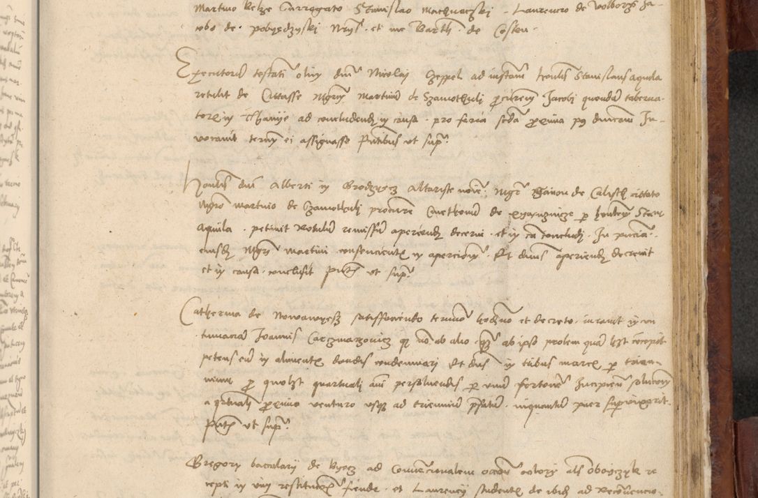 Zdjęcie nr 998 dla obiektu archiwalnego: In nomine Domini. Amen. Sub anno eiusdem Domini millesimo quingentesimo vigesimo, indicione octava, pontificatus sanctissimi in Christo patris et domini nostri domini Leonis divina providencia pape decimi moderni anno ad 19 Marcii durante septimo, acta actorum coram venerabili viro domino Thoma Rosznowski canonico et officiali generali Cracoviensi felicibus, sideribus continuantur atque exordium capiunt et Dii faveant ceptis
