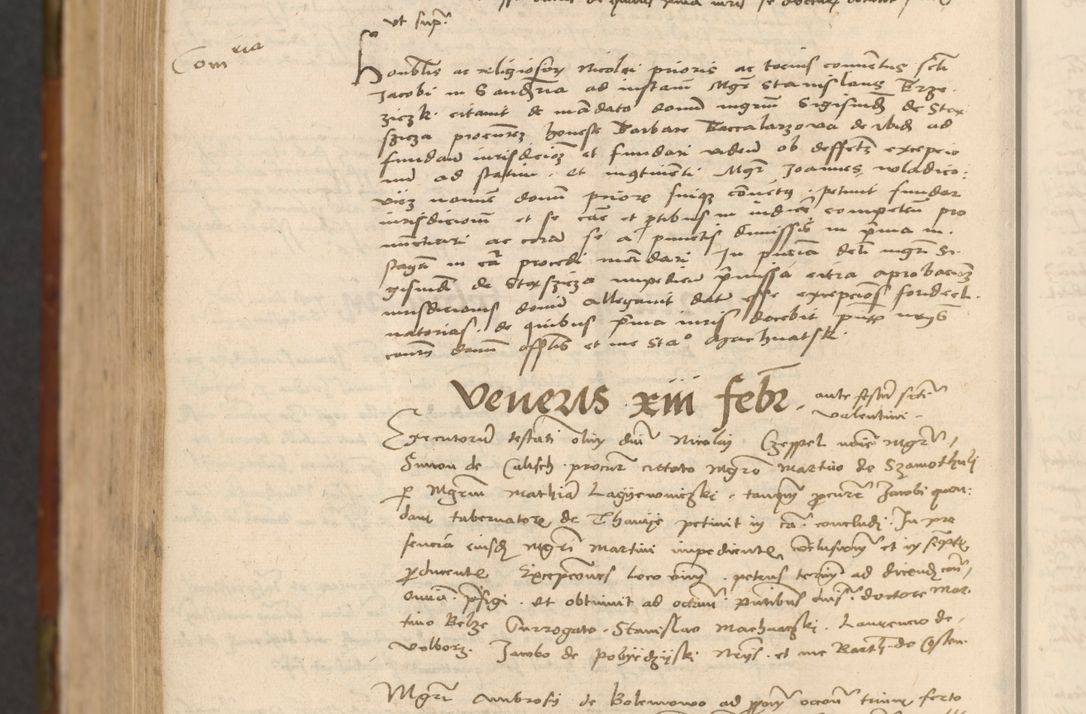 Zdjęcie nr 995 dla obiektu archiwalnego: In nomine Domini. Amen. Sub anno eiusdem Domini millesimo quingentesimo vigesimo, indicione octava, pontificatus sanctissimi in Christo patris et domini nostri domini Leonis divina providencia pape decimi moderni anno ad 19 Marcii durante septimo, acta actorum coram venerabili viro domino Thoma Rosznowski canonico et officiali generali Cracoviensi felicibus, sideribus continuantur atque exordium capiunt et Dii faveant ceptis