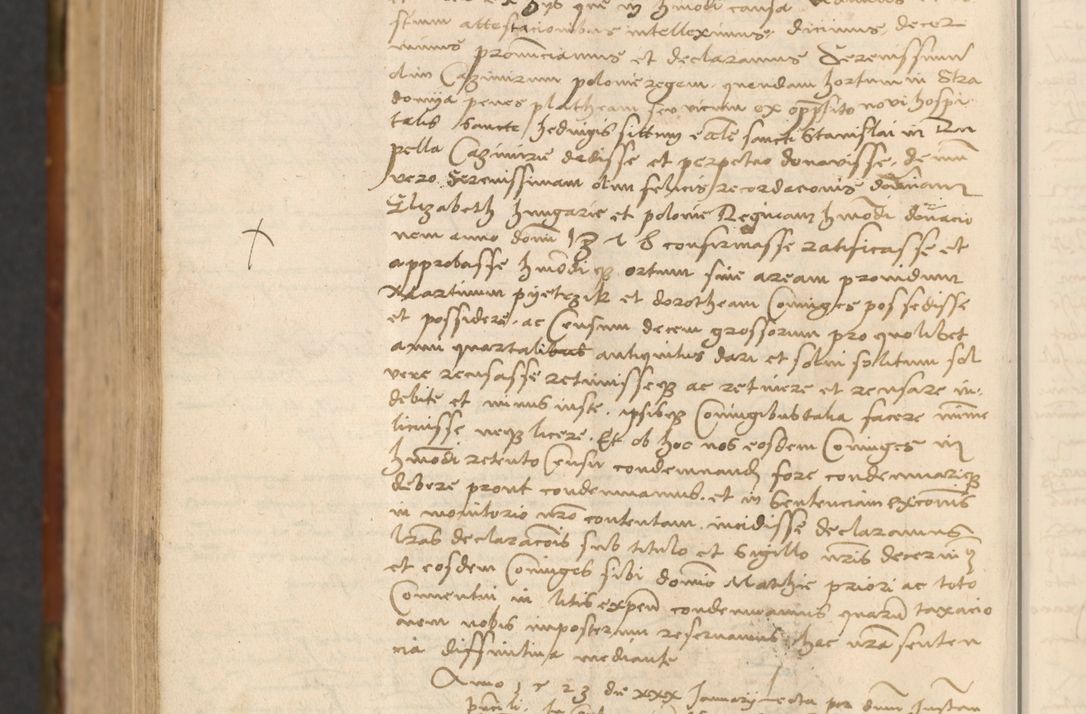 Zdjęcie nr 985 dla obiektu archiwalnego: In nomine Domini. Amen. Sub anno eiusdem Domini millesimo quingentesimo vigesimo, indicione octava, pontificatus sanctissimi in Christo patris et domini nostri domini Leonis divina providencia pape decimi moderni anno ad 19 Marcii durante septimo, acta actorum coram venerabili viro domino Thoma Rosznowski canonico et officiali generali Cracoviensi felicibus, sideribus continuantur atque exordium capiunt et Dii faveant ceptis