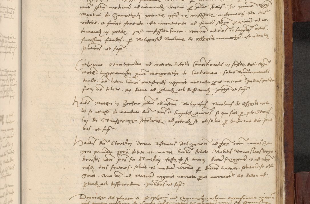 Zdjęcie nr 972 dla obiektu archiwalnego: In nomine Domini. Amen. Sub anno eiusdem Domini millesimo quingentesimo vigesimo, indicione octava, pontificatus sanctissimi in Christo patris et domini nostri domini Leonis divina providencia pape decimi moderni anno ad 19 Marcii durante septimo, acta actorum coram venerabili viro domino Thoma Rosznowski canonico et officiali generali Cracoviensi felicibus, sideribus continuantur atque exordium capiunt et Dii faveant ceptis
