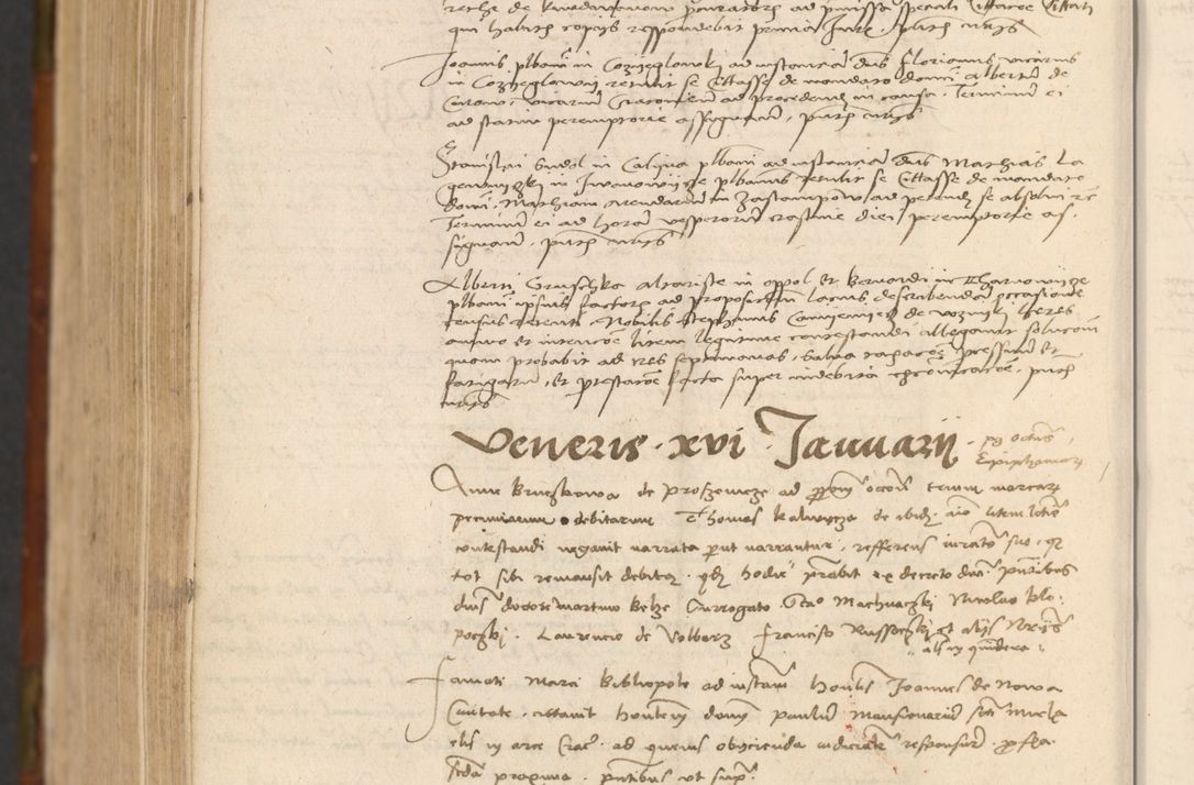 Zdjęcie nr 971 dla obiektu archiwalnego: In nomine Domini. Amen. Sub anno eiusdem Domini millesimo quingentesimo vigesimo, indicione octava, pontificatus sanctissimi in Christo patris et domini nostri domini Leonis divina providencia pape decimi moderni anno ad 19 Marcii durante septimo, acta actorum coram venerabili viro domino Thoma Rosznowski canonico et officiali generali Cracoviensi felicibus, sideribus continuantur atque exordium capiunt et Dii faveant ceptis