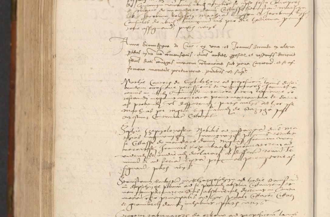 Zdjęcie nr 963 dla obiektu archiwalnego: In nomine Domini. Amen. Sub anno eiusdem Domini millesimo quingentesimo vigesimo, indicione octava, pontificatus sanctissimi in Christo patris et domini nostri domini Leonis divina providencia pape decimi moderni anno ad 19 Marcii durante septimo, acta actorum coram venerabili viro domino Thoma Rosznowski canonico et officiali generali Cracoviensi felicibus, sideribus continuantur atque exordium capiunt et Dii faveant ceptis