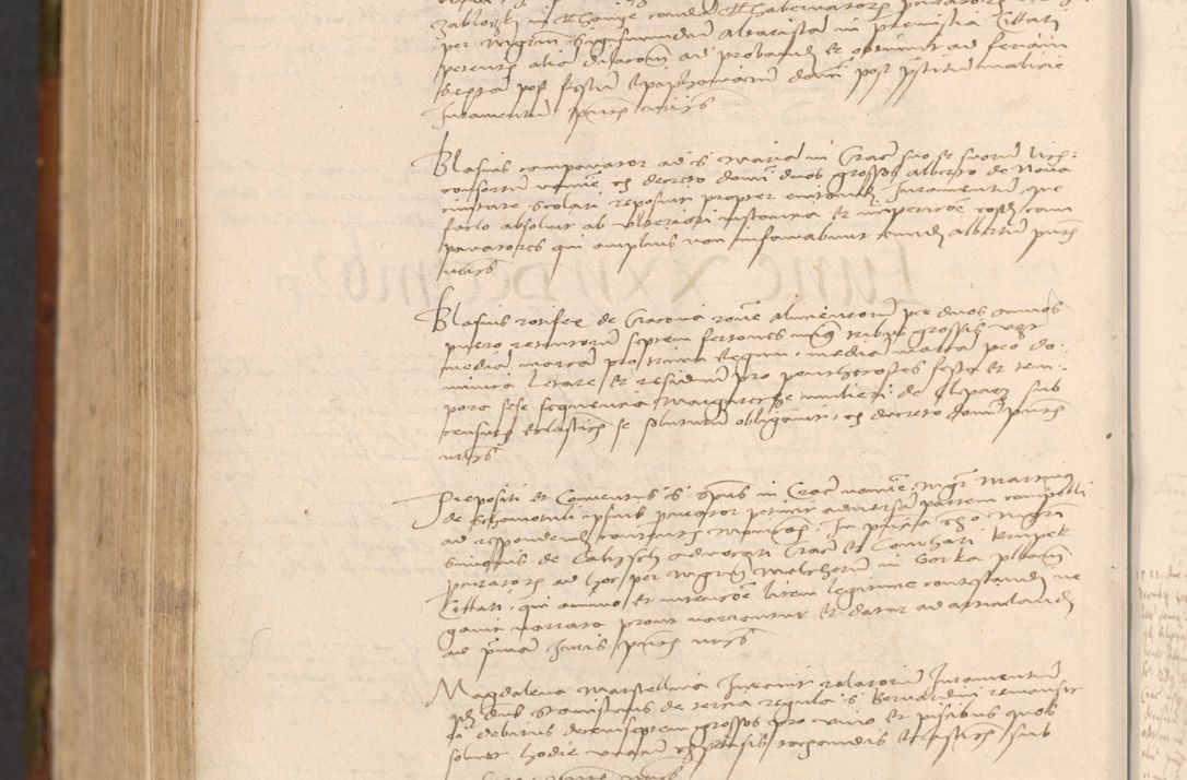 Zdjęcie nr 959 dla obiektu archiwalnego: In nomine Domini. Amen. Sub anno eiusdem Domini millesimo quingentesimo vigesimo, indicione octava, pontificatus sanctissimi in Christo patris et domini nostri domini Leonis divina providencia pape decimi moderni anno ad 19 Marcii durante septimo, acta actorum coram venerabili viro domino Thoma Rosznowski canonico et officiali generali Cracoviensi felicibus, sideribus continuantur atque exordium capiunt et Dii faveant ceptis