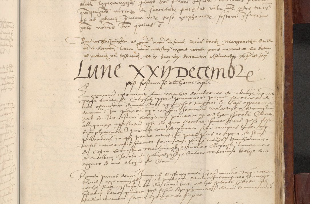 Zdjęcie nr 958 dla obiektu archiwalnego: In nomine Domini. Amen. Sub anno eiusdem Domini millesimo quingentesimo vigesimo, indicione octava, pontificatus sanctissimi in Christo patris et domini nostri domini Leonis divina providencia pape decimi moderni anno ad 19 Marcii durante septimo, acta actorum coram venerabili viro domino Thoma Rosznowski canonico et officiali generali Cracoviensi felicibus, sideribus continuantur atque exordium capiunt et Dii faveant ceptis