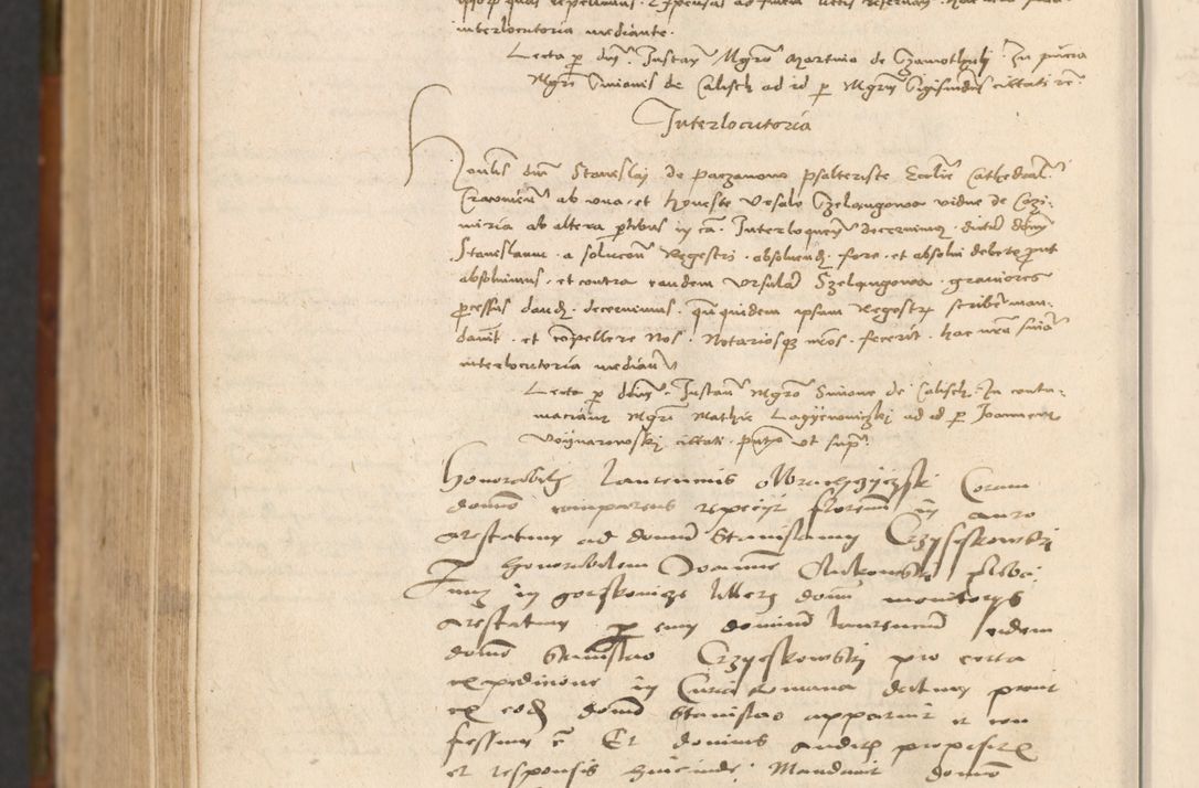 Zdjęcie nr 953 dla obiektu archiwalnego: In nomine Domini. Amen. Sub anno eiusdem Domini millesimo quingentesimo vigesimo, indicione octava, pontificatus sanctissimi in Christo patris et domini nostri domini Leonis divina providencia pape decimi moderni anno ad 19 Marcii durante septimo, acta actorum coram venerabili viro domino Thoma Rosznowski canonico et officiali generali Cracoviensi felicibus, sideribus continuantur atque exordium capiunt et Dii faveant ceptis