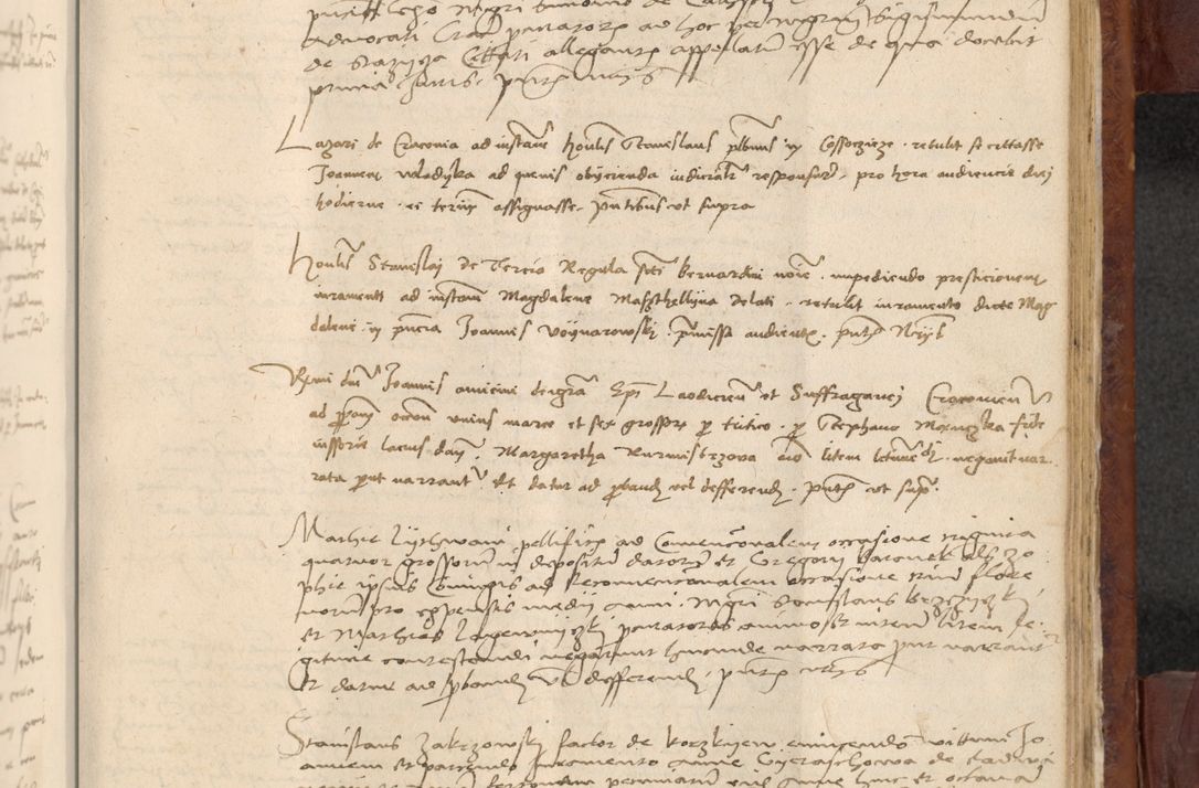Zdjęcie nr 954 dla obiektu archiwalnego: In nomine Domini. Amen. Sub anno eiusdem Domini millesimo quingentesimo vigesimo, indicione octava, pontificatus sanctissimi in Christo patris et domini nostri domini Leonis divina providencia pape decimi moderni anno ad 19 Marcii durante septimo, acta actorum coram venerabili viro domino Thoma Rosznowski canonico et officiali generali Cracoviensi felicibus, sideribus continuantur atque exordium capiunt et Dii faveant ceptis