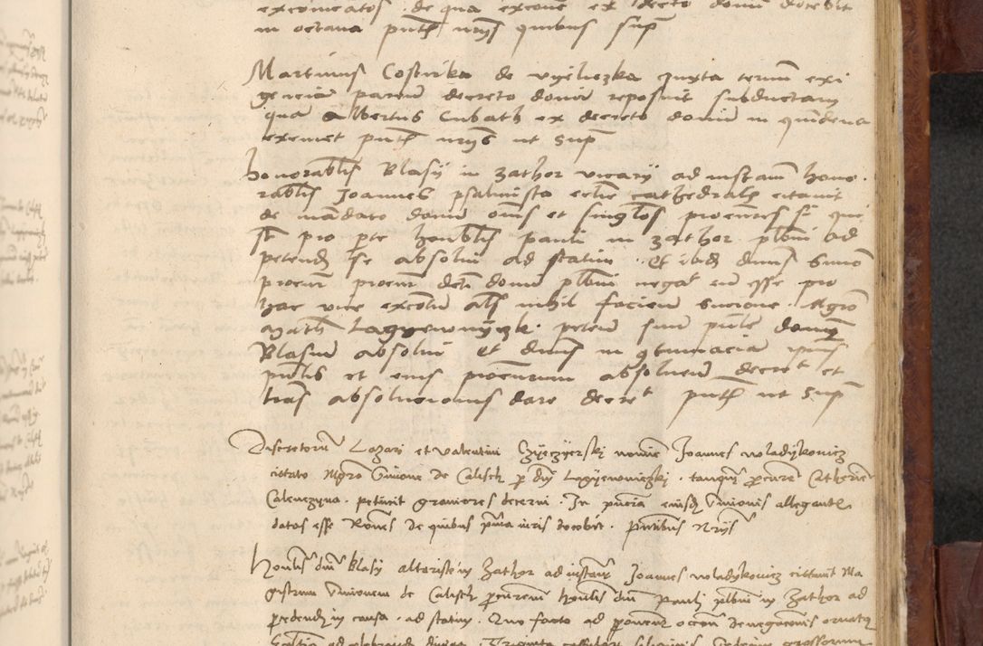 Zdjęcie nr 946 dla obiektu archiwalnego: In nomine Domini. Amen. Sub anno eiusdem Domini millesimo quingentesimo vigesimo, indicione octava, pontificatus sanctissimi in Christo patris et domini nostri domini Leonis divina providencia pape decimi moderni anno ad 19 Marcii durante septimo, acta actorum coram venerabili viro domino Thoma Rosznowski canonico et officiali generali Cracoviensi felicibus, sideribus continuantur atque exordium capiunt et Dii faveant ceptis