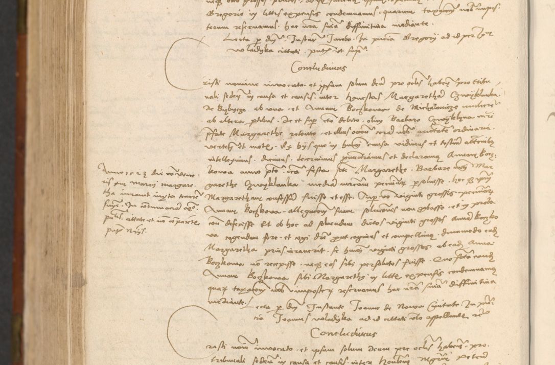 Zdjęcie nr 941 dla obiektu archiwalnego: In nomine Domini. Amen. Sub anno eiusdem Domini millesimo quingentesimo vigesimo, indicione octava, pontificatus sanctissimi in Christo patris et domini nostri domini Leonis divina providencia pape decimi moderni anno ad 19 Marcii durante septimo, acta actorum coram venerabili viro domino Thoma Rosznowski canonico et officiali generali Cracoviensi felicibus, sideribus continuantur atque exordium capiunt et Dii faveant ceptis