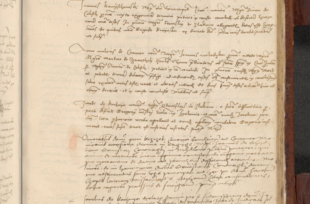 Zdjęcie nr 940 dla obiektu archiwalnego: In nomine Domini. Amen. Sub anno eiusdem Domini millesimo quingentesimo vigesimo, indicione octava, pontificatus sanctissimi in Christo patris et domini nostri domini Leonis divina providencia pape decimi moderni anno ad 19 Marcii durante septimo, acta actorum coram venerabili viro domino Thoma Rosznowski canonico et officiali generali Cracoviensi felicibus, sideribus continuantur atque exordium capiunt et Dii faveant ceptis