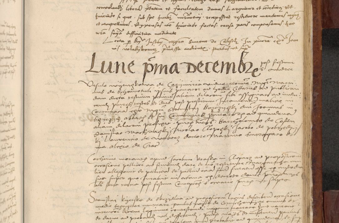 Zdjęcie nr 938 dla obiektu archiwalnego: In nomine Domini. Amen. Sub anno eiusdem Domini millesimo quingentesimo vigesimo, indicione octava, pontificatus sanctissimi in Christo patris et domini nostri domini Leonis divina providencia pape decimi moderni anno ad 19 Marcii durante septimo, acta actorum coram venerabili viro domino Thoma Rosznowski canonico et officiali generali Cracoviensi felicibus, sideribus continuantur atque exordium capiunt et Dii faveant ceptis