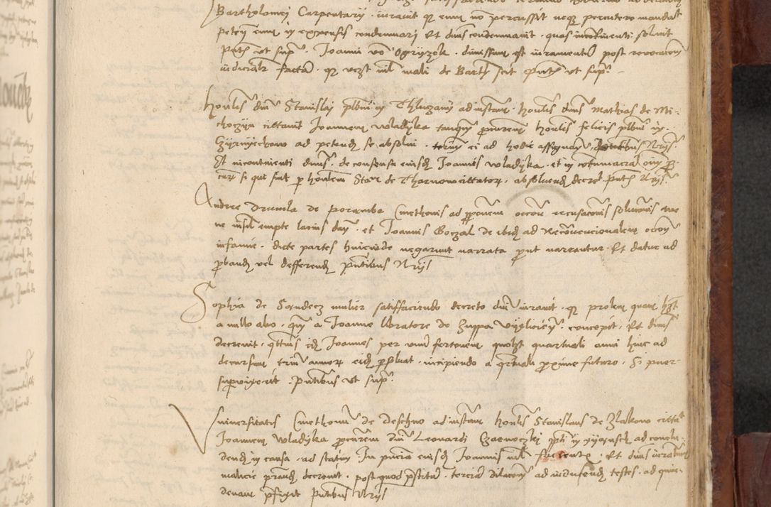 Zdjęcie nr 936 dla obiektu archiwalnego: In nomine Domini. Amen. Sub anno eiusdem Domini millesimo quingentesimo vigesimo, indicione octava, pontificatus sanctissimi in Christo patris et domini nostri domini Leonis divina providencia pape decimi moderni anno ad 19 Marcii durante septimo, acta actorum coram venerabili viro domino Thoma Rosznowski canonico et officiali generali Cracoviensi felicibus, sideribus continuantur atque exordium capiunt et Dii faveant ceptis