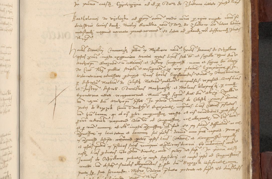 Zdjęcie nr 934 dla obiektu archiwalnego: In nomine Domini. Amen. Sub anno eiusdem Domini millesimo quingentesimo vigesimo, indicione octava, pontificatus sanctissimi in Christo patris et domini nostri domini Leonis divina providencia pape decimi moderni anno ad 19 Marcii durante septimo, acta actorum coram venerabili viro domino Thoma Rosznowski canonico et officiali generali Cracoviensi felicibus, sideribus continuantur atque exordium capiunt et Dii faveant ceptis