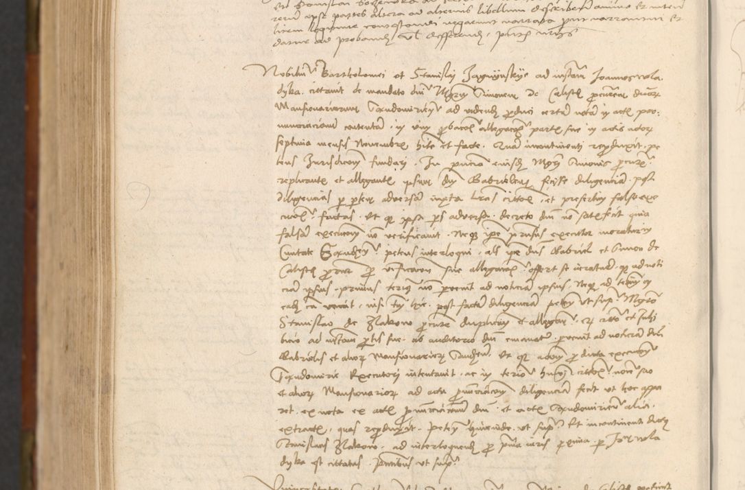 Zdjęcie nr 923 dla obiektu archiwalnego: In nomine Domini. Amen. Sub anno eiusdem Domini millesimo quingentesimo vigesimo, indicione octava, pontificatus sanctissimi in Christo patris et domini nostri domini Leonis divina providencia pape decimi moderni anno ad 19 Marcii durante septimo, acta actorum coram venerabili viro domino Thoma Rosznowski canonico et officiali generali Cracoviensi felicibus, sideribus continuantur atque exordium capiunt et Dii faveant ceptis