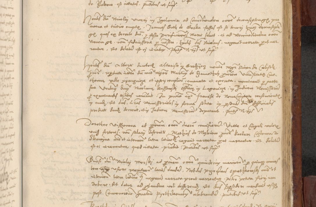 Zdjęcie nr 926 dla obiektu archiwalnego: In nomine Domini. Amen. Sub anno eiusdem Domini millesimo quingentesimo vigesimo, indicione octava, pontificatus sanctissimi in Christo patris et domini nostri domini Leonis divina providencia pape decimi moderni anno ad 19 Marcii durante septimo, acta actorum coram venerabili viro domino Thoma Rosznowski canonico et officiali generali Cracoviensi felicibus, sideribus continuantur atque exordium capiunt et Dii faveant ceptis
