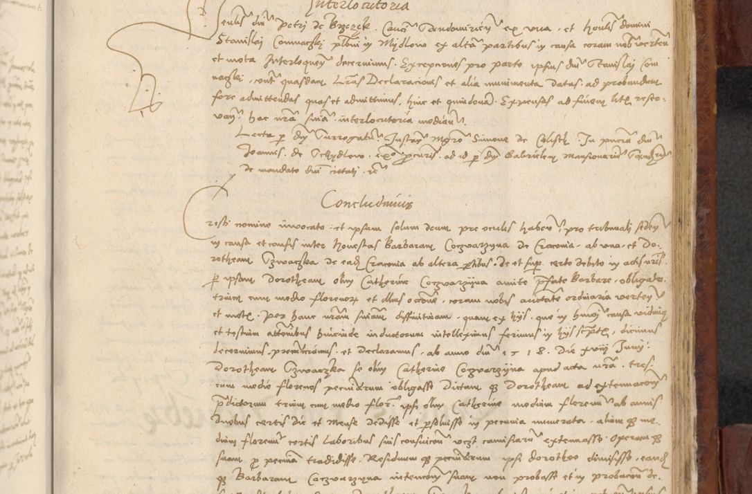 Zdjęcie nr 924 dla obiektu archiwalnego: In nomine Domini. Amen. Sub anno eiusdem Domini millesimo quingentesimo vigesimo, indicione octava, pontificatus sanctissimi in Christo patris et domini nostri domini Leonis divina providencia pape decimi moderni anno ad 19 Marcii durante septimo, acta actorum coram venerabili viro domino Thoma Rosznowski canonico et officiali generali Cracoviensi felicibus, sideribus continuantur atque exordium capiunt et Dii faveant ceptis