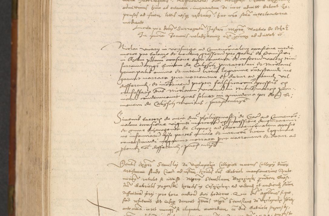 Zdjęcie nr 919 dla obiektu archiwalnego: In nomine Domini. Amen. Sub anno eiusdem Domini millesimo quingentesimo vigesimo, indicione octava, pontificatus sanctissimi in Christo patris et domini nostri domini Leonis divina providencia pape decimi moderni anno ad 19 Marcii durante septimo, acta actorum coram venerabili viro domino Thoma Rosznowski canonico et officiali generali Cracoviensi felicibus, sideribus continuantur atque exordium capiunt et Dii faveant ceptis