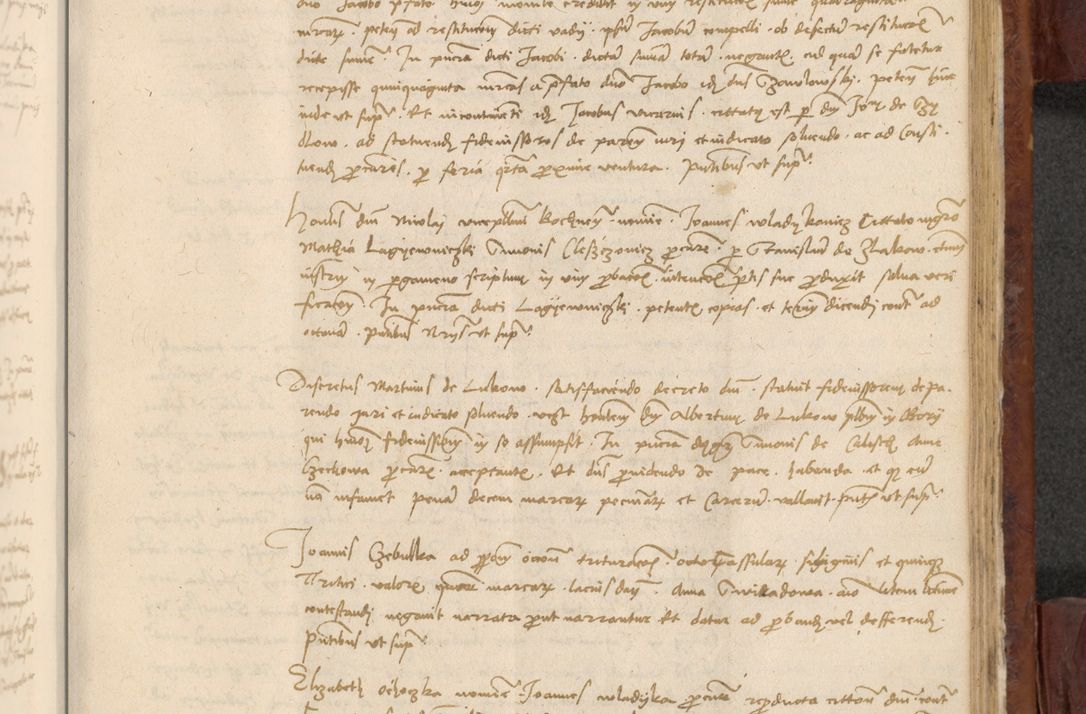 Zdjęcie nr 906 dla obiektu archiwalnego: In nomine Domini. Amen. Sub anno eiusdem Domini millesimo quingentesimo vigesimo, indicione octava, pontificatus sanctissimi in Christo patris et domini nostri domini Leonis divina providencia pape decimi moderni anno ad 19 Marcii durante septimo, acta actorum coram venerabili viro domino Thoma Rosznowski canonico et officiali generali Cracoviensi felicibus, sideribus continuantur atque exordium capiunt et Dii faveant ceptis