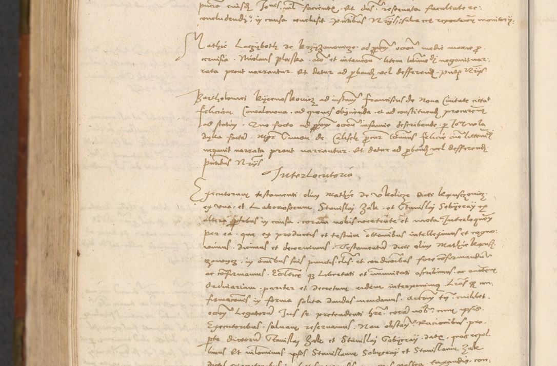 Zdjęcie nr 899 dla obiektu archiwalnego: In nomine Domini. Amen. Sub anno eiusdem Domini millesimo quingentesimo vigesimo, indicione octava, pontificatus sanctissimi in Christo patris et domini nostri domini Leonis divina providencia pape decimi moderni anno ad 19 Marcii durante septimo, acta actorum coram venerabili viro domino Thoma Rosznowski canonico et officiali generali Cracoviensi felicibus, sideribus continuantur atque exordium capiunt et Dii faveant ceptis