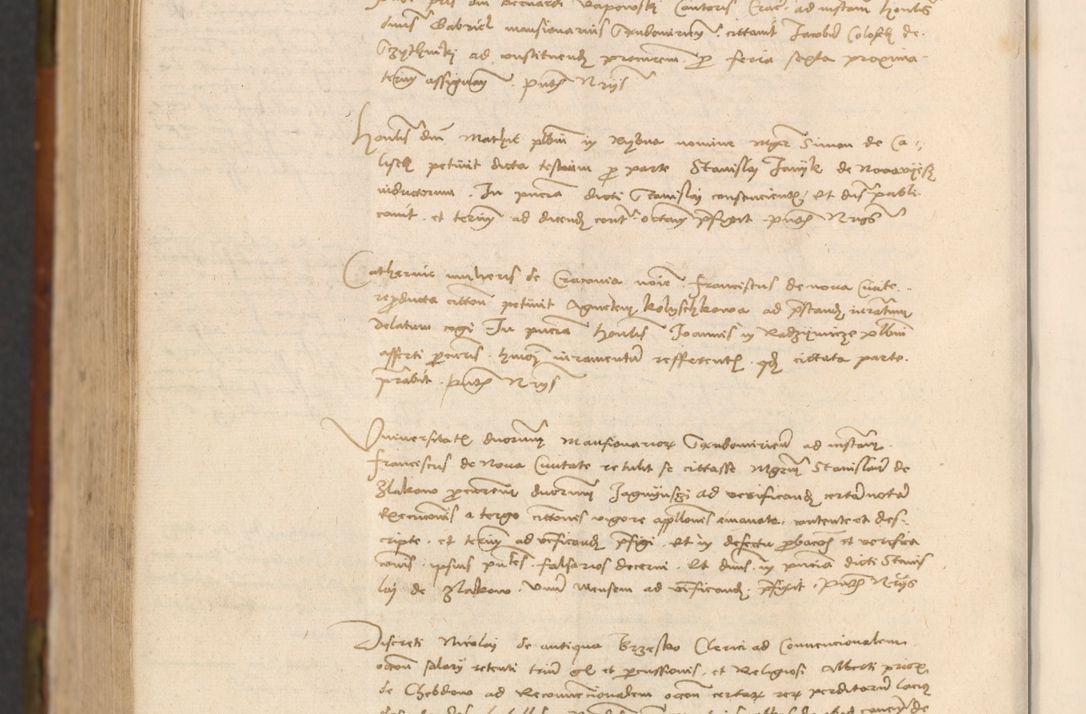 Zdjęcie nr 893 dla obiektu archiwalnego: In nomine Domini. Amen. Sub anno eiusdem Domini millesimo quingentesimo vigesimo, indicione octava, pontificatus sanctissimi in Christo patris et domini nostri domini Leonis divina providencia pape decimi moderni anno ad 19 Marcii durante septimo, acta actorum coram venerabili viro domino Thoma Rosznowski canonico et officiali generali Cracoviensi felicibus, sideribus continuantur atque exordium capiunt et Dii faveant ceptis