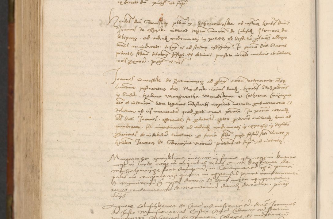 Zdjęcie nr 889 dla obiektu archiwalnego: In nomine Domini. Amen. Sub anno eiusdem Domini millesimo quingentesimo vigesimo, indicione octava, pontificatus sanctissimi in Christo patris et domini nostri domini Leonis divina providencia pape decimi moderni anno ad 19 Marcii durante septimo, acta actorum coram venerabili viro domino Thoma Rosznowski canonico et officiali generali Cracoviensi felicibus, sideribus continuantur atque exordium capiunt et Dii faveant ceptis
